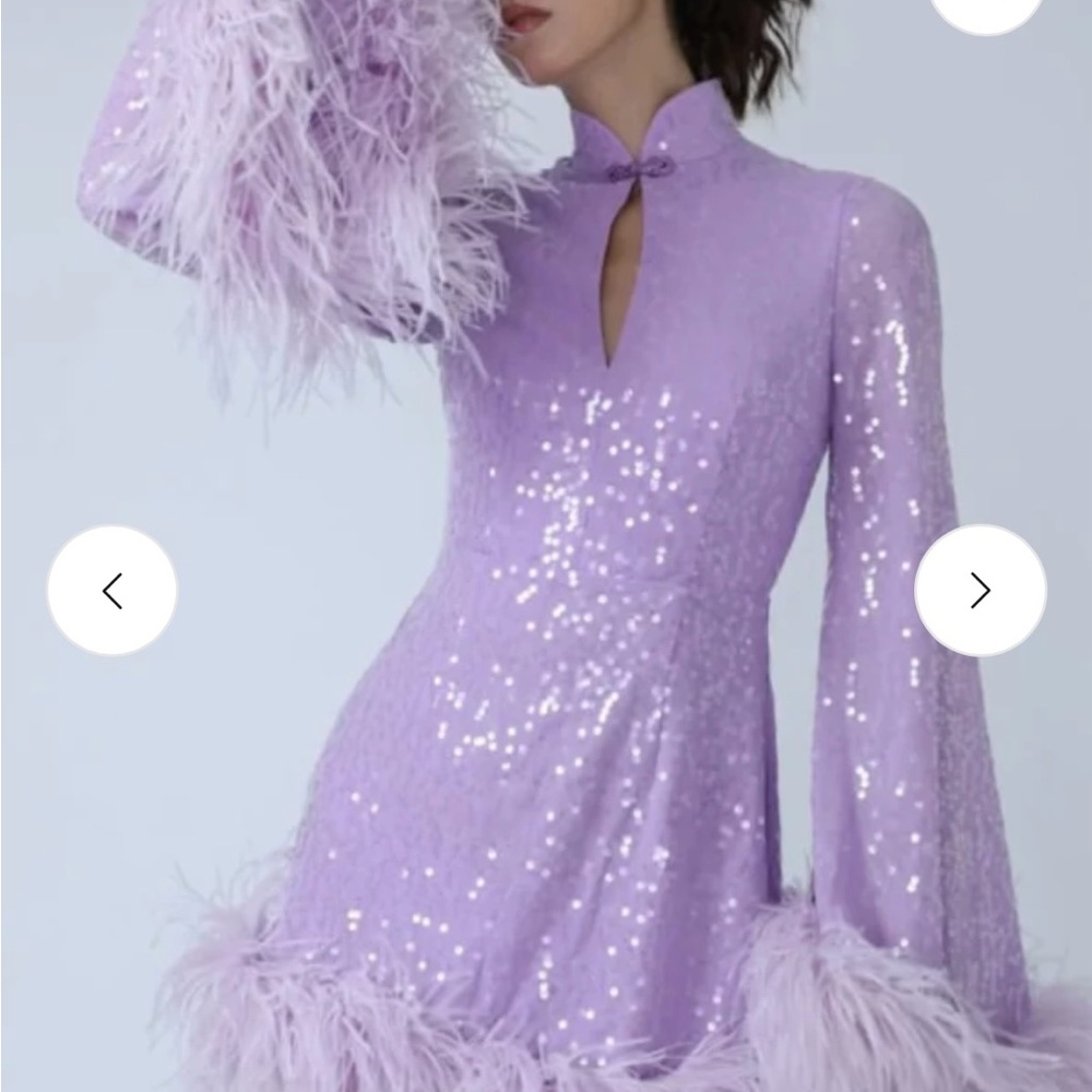 SAU LEE • Bianca Mini Dress • Lavendar • Size 0 • New with tags